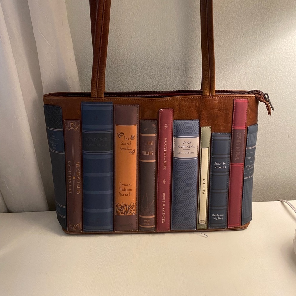 Yoshi Purse leather book bag